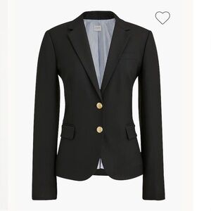 J. Crew Black Blazer with Gold Buttons